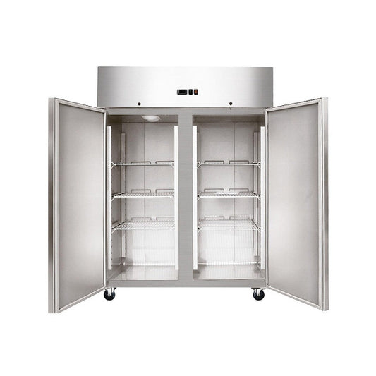 Edelstahlkühlschrank 1333 Liter | 148x83x201 cm