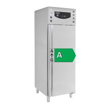 edelstahl kühlschrank mit eek a ein türig